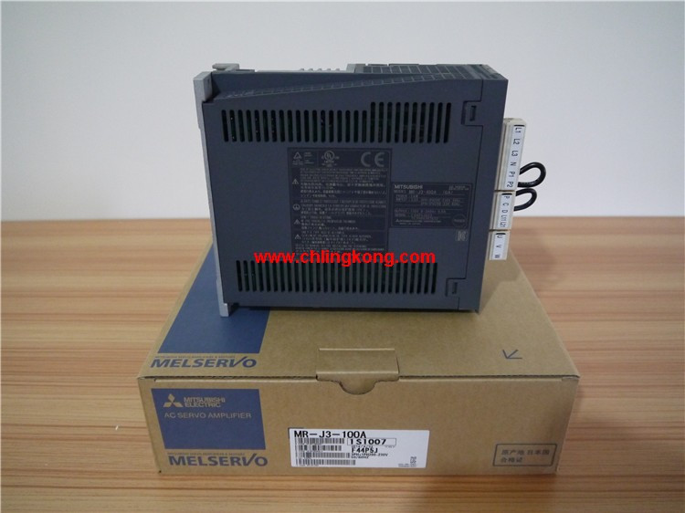 三菱通用脈沖接口型驅動(dòng)器MR-J3-100A