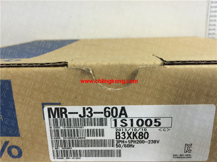 三菱 通用脈沖接口型驅動(dòng)器 MR-J3-60A