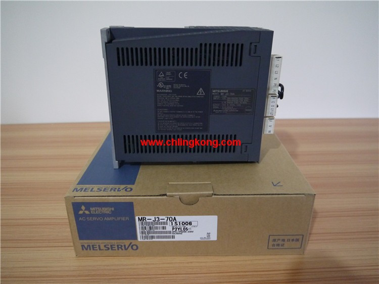 三菱通用脈沖接口型驅動(dòng)器MR-J3-70A