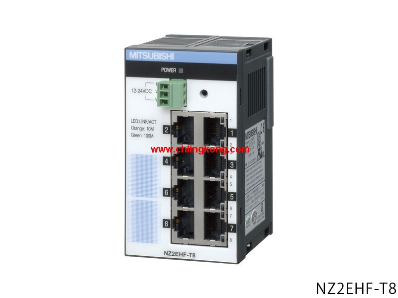 三菱 工業(yè)級交換式集線(xiàn)器 NZ2EHF-T8
